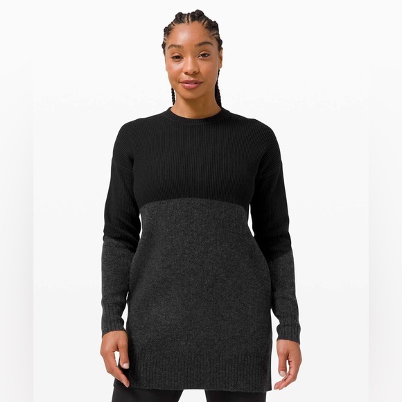 NWT Lululemon Restful Intention Sweater
Black Heathered Core Dark Grey size M - Picture 5 of 12